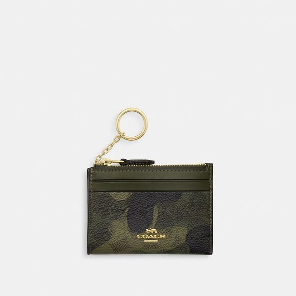 COACH Accessories - NWT Coach Outlet Mini Skinny Id Case In Signature Camo Print